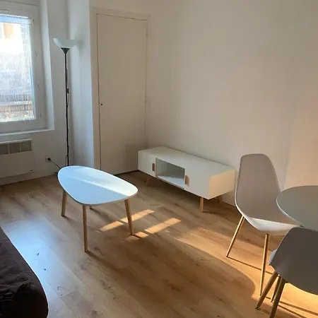 Studio Terrasse Parking Apartman Domène
